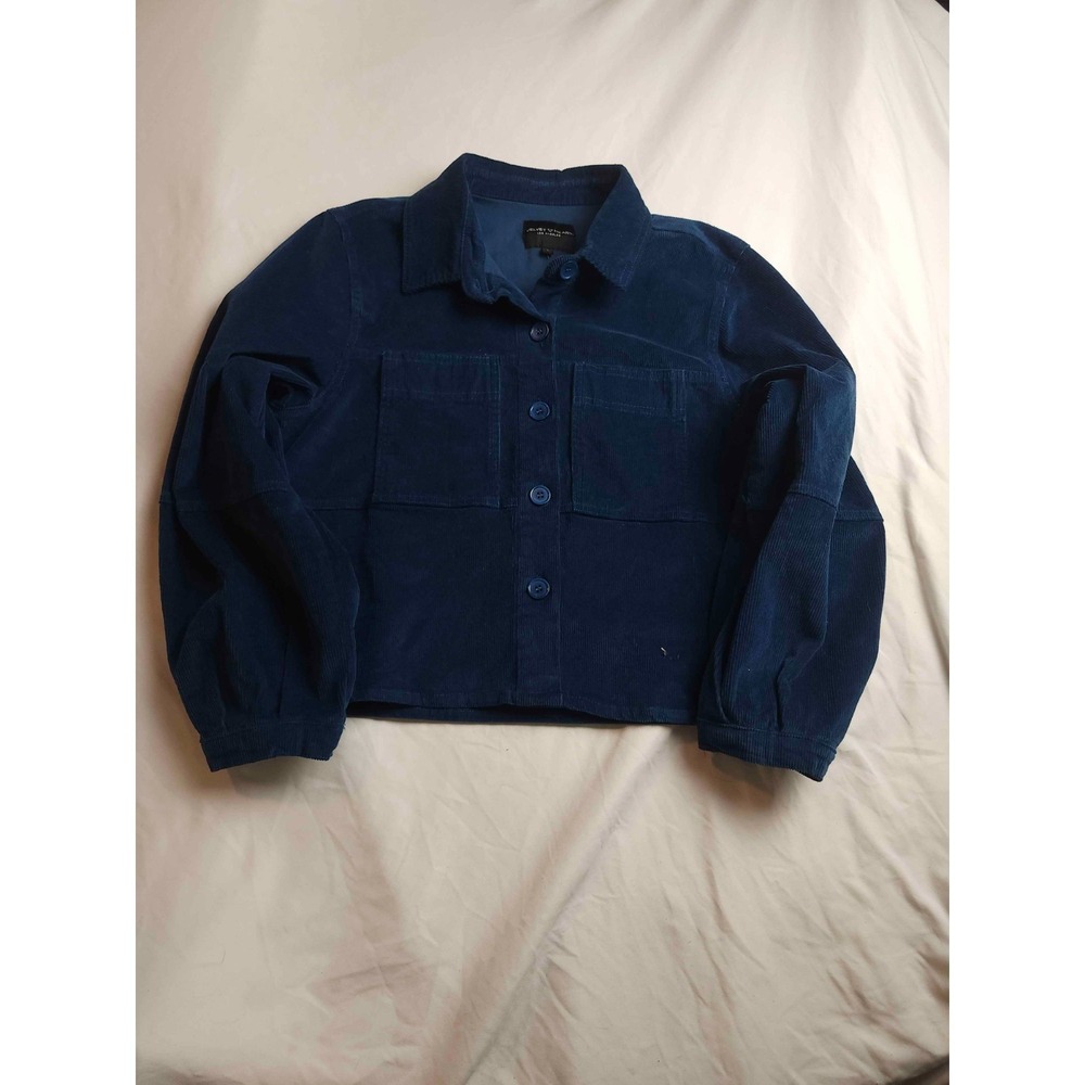 Velvet Heart Los Angeles Corduroy Jacket Womens L Coastal Grandma Utilitywear
